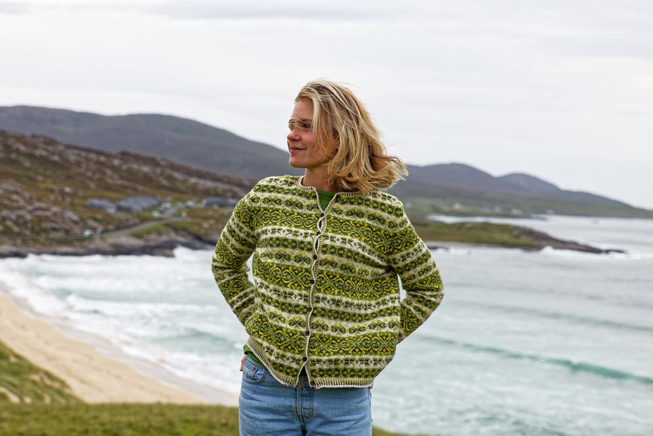 Shamrock Fair isle Cardigan
